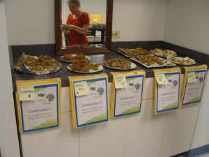 Just a few of the cookie contestants.